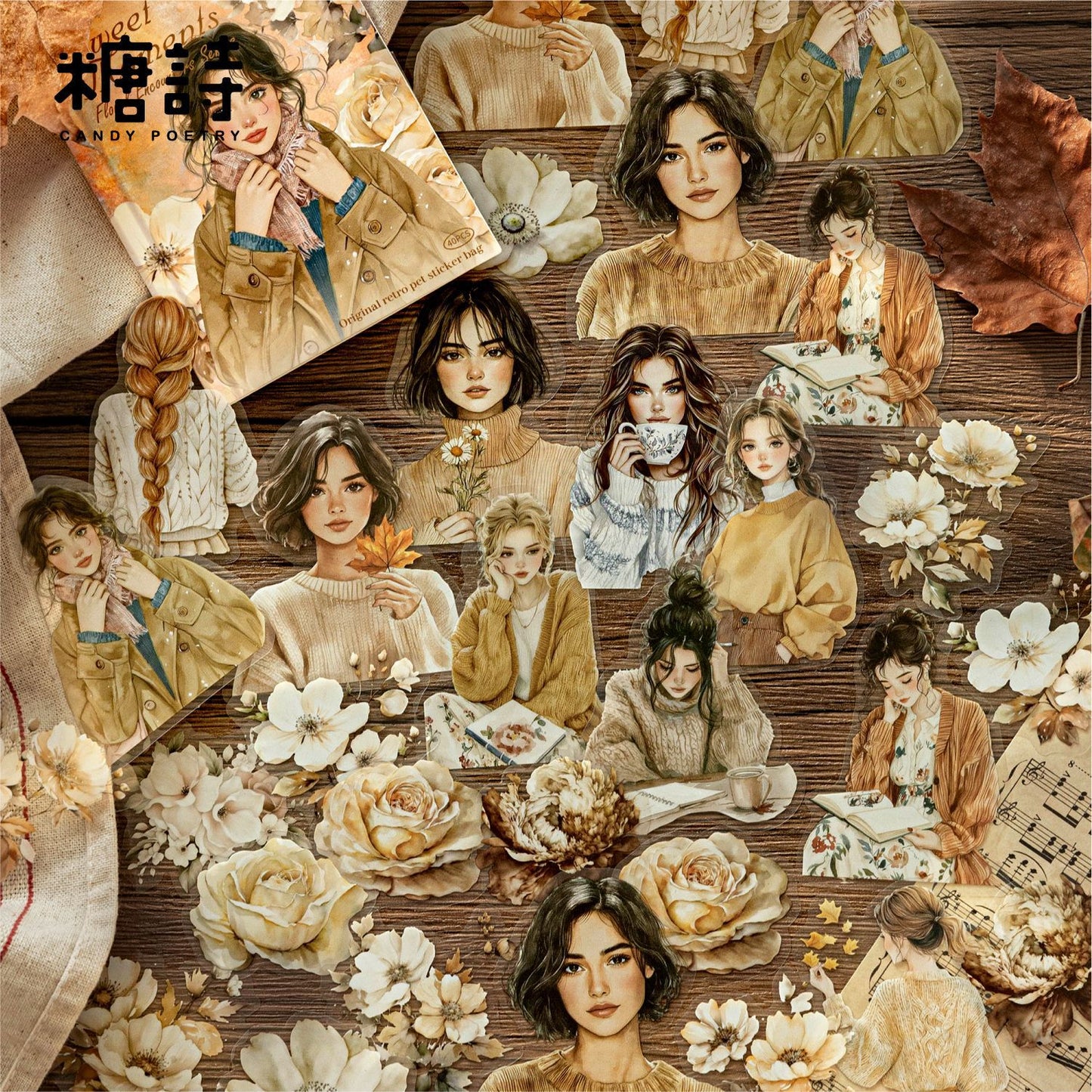 Journal sticker packs (40 pcs/pack)