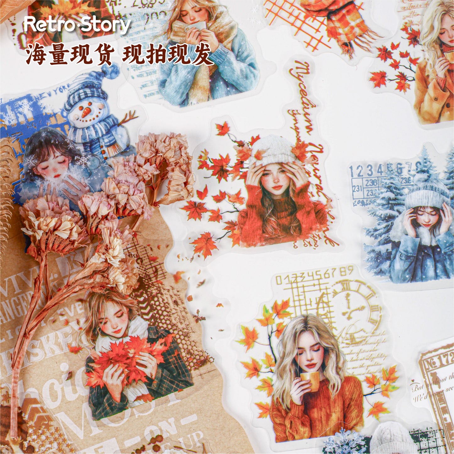 Journal sticker packs (16 sheets/pack)