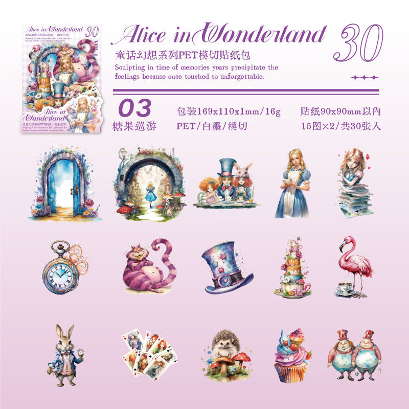 Journal sticker packs (Fairy tale fantasy series)