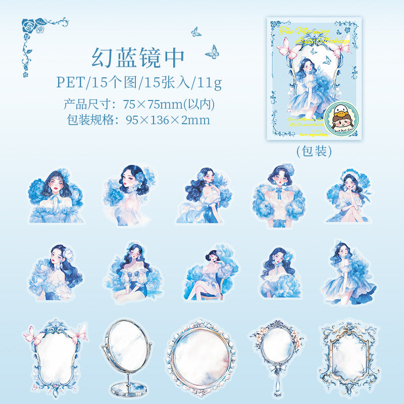 Journal sticker packs (Beautiful girl)