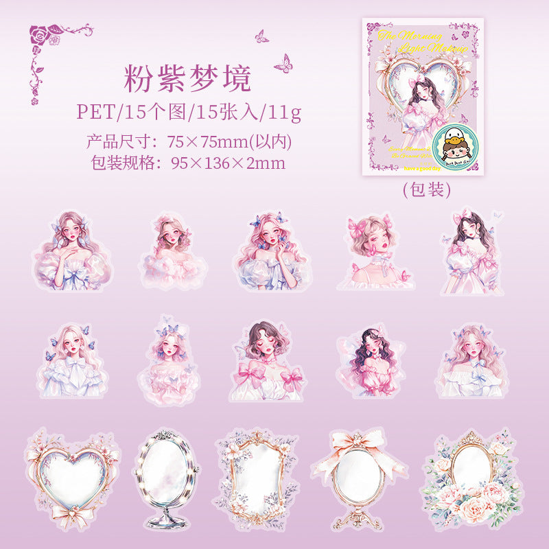 Journal sticker packs (Beautiful girl)