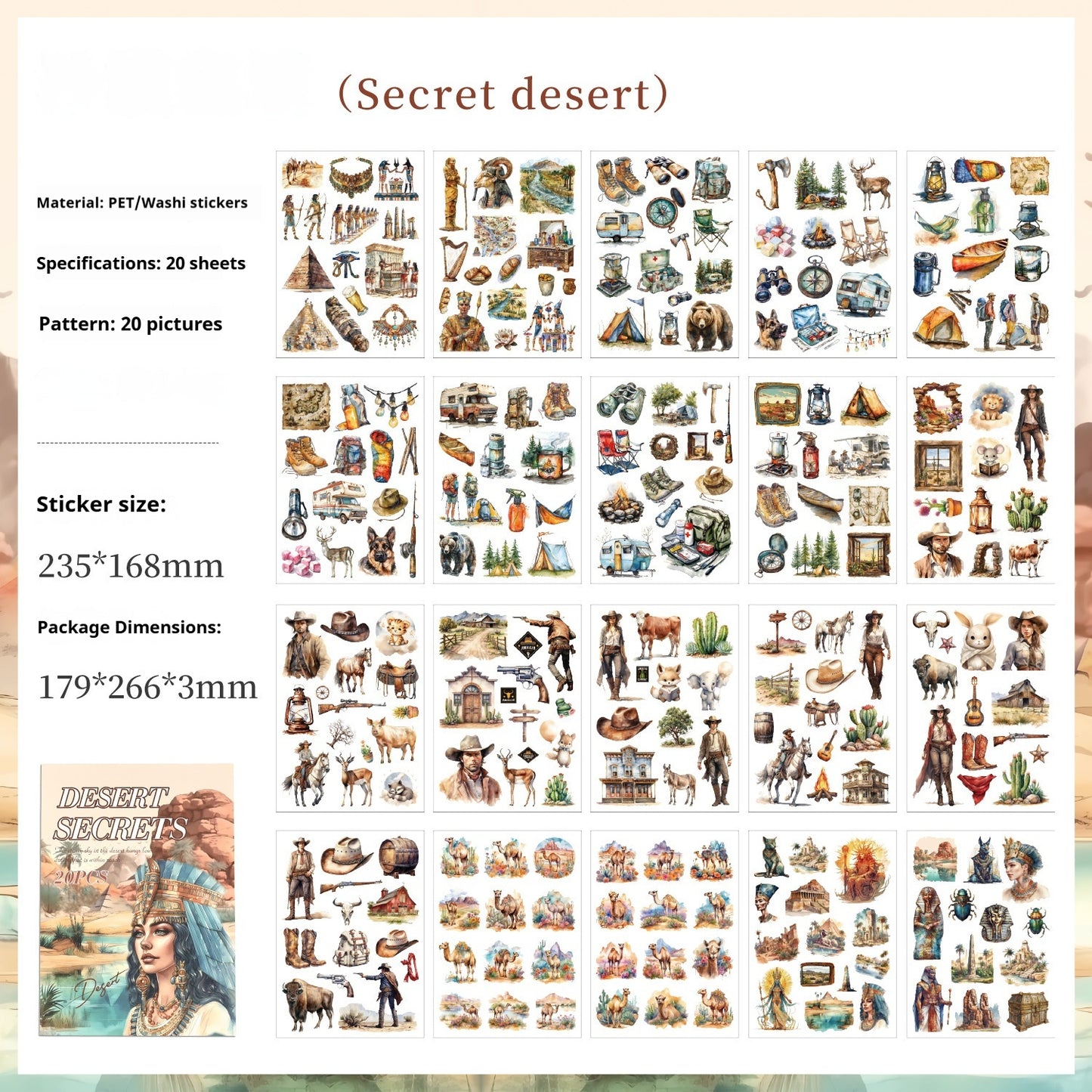 Journal sticker books