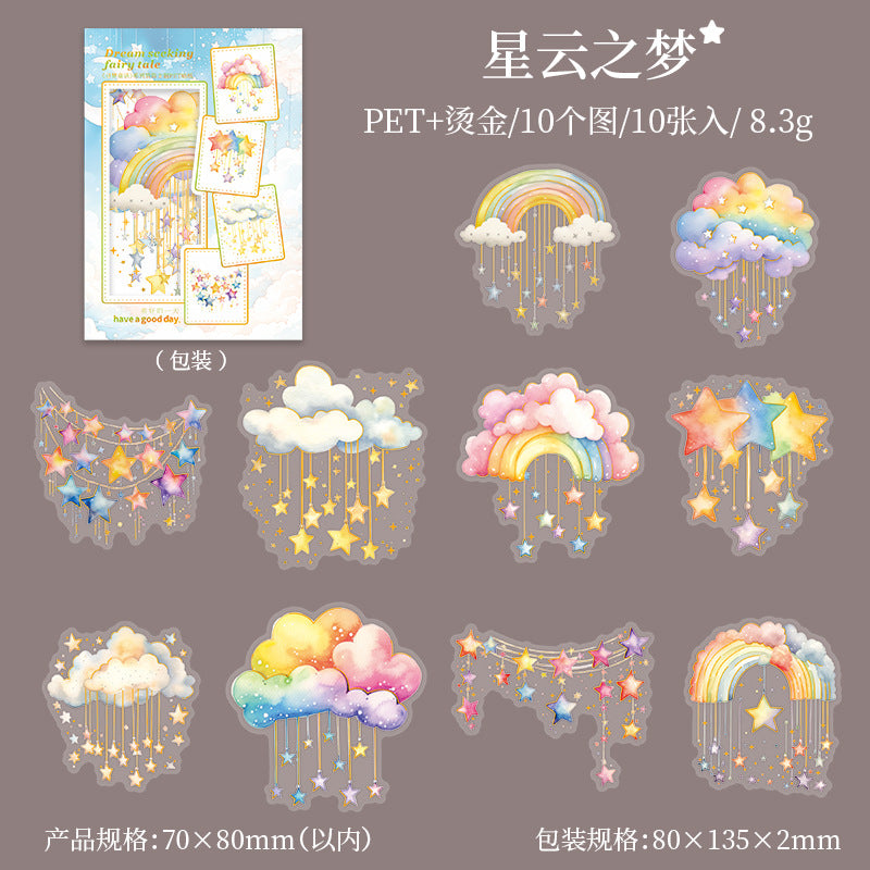 Journal sticker packs (Dream Fairy Tale)
