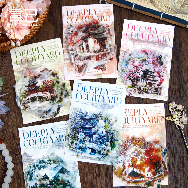 Journal sticker packs (Natural Garden Theme)
