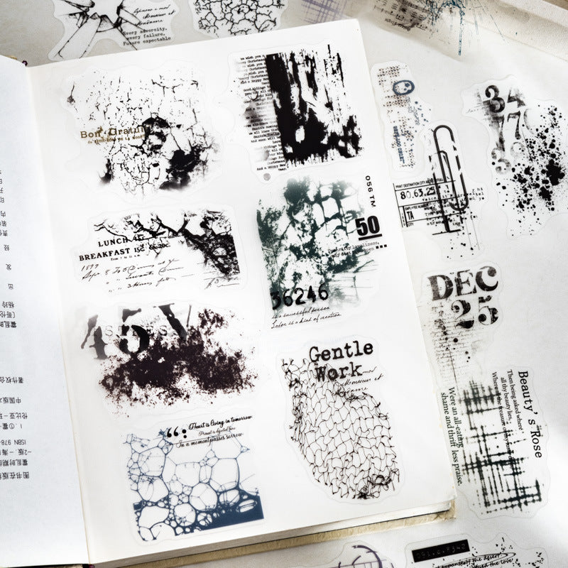 Journal PET sticker pack (100pcs/pack)