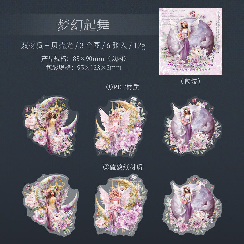 Journal sticker packs (PET and Sulfate paper material)