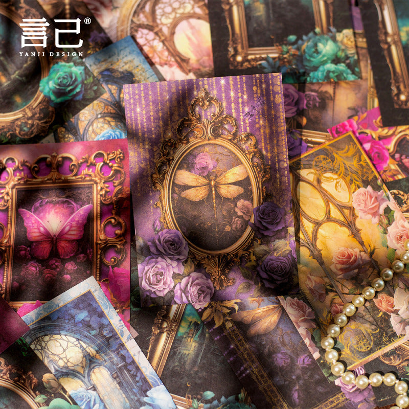 Retro journal paper packs (32 sheets/pack)