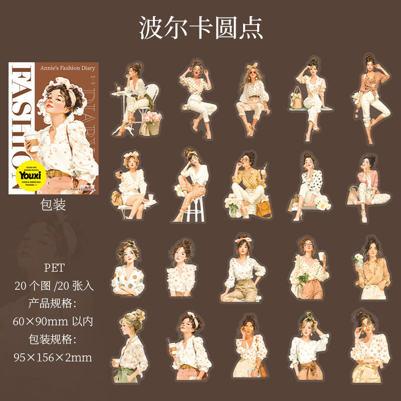 Journal PET sticker packs