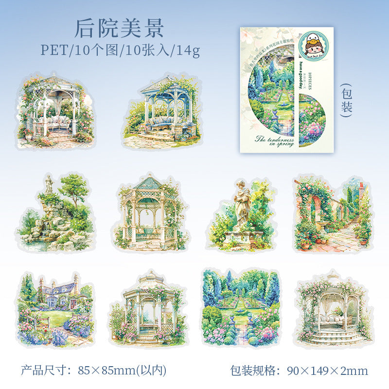 Journal sticker packs (Window view)