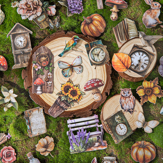 Journal hard card sticker packs