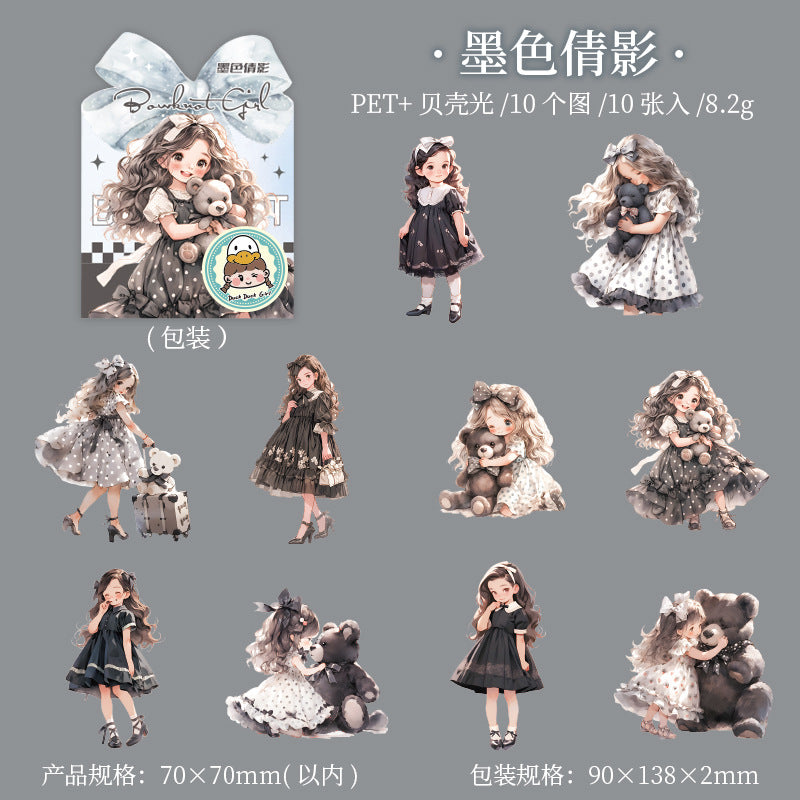 Journal sticker packs (Cute Barbie)