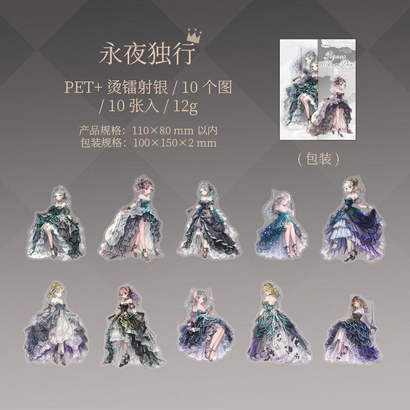 Journal PET sticker packs (Princess)