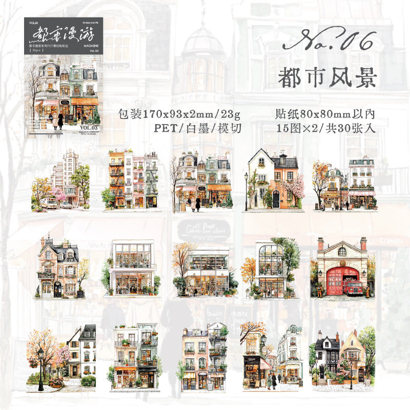 Journal PET sticker packs