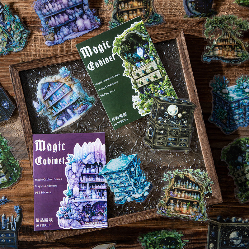 Journal PET sticker packs (Magic Cabinet)