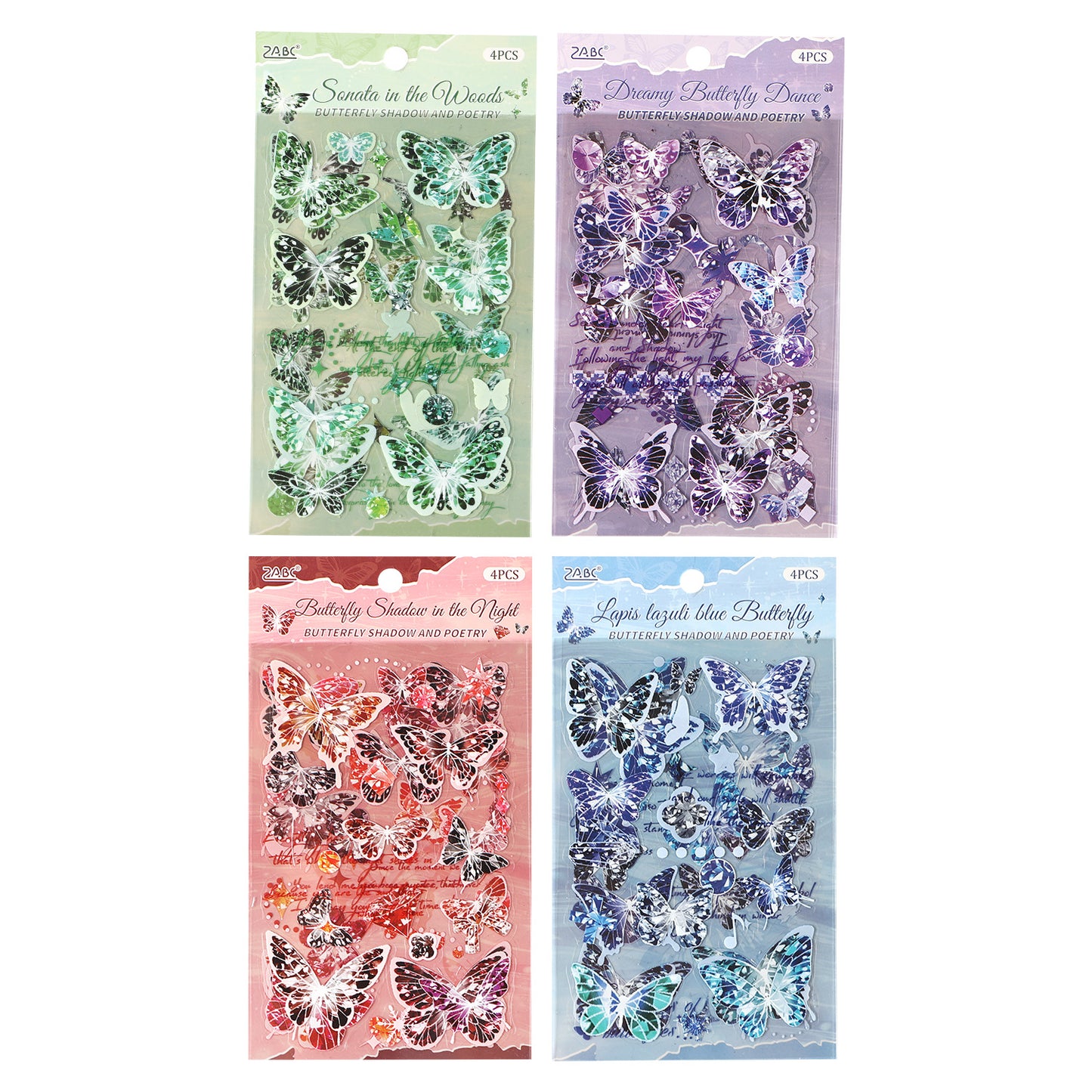 Journal sticker packs (Butterfly)