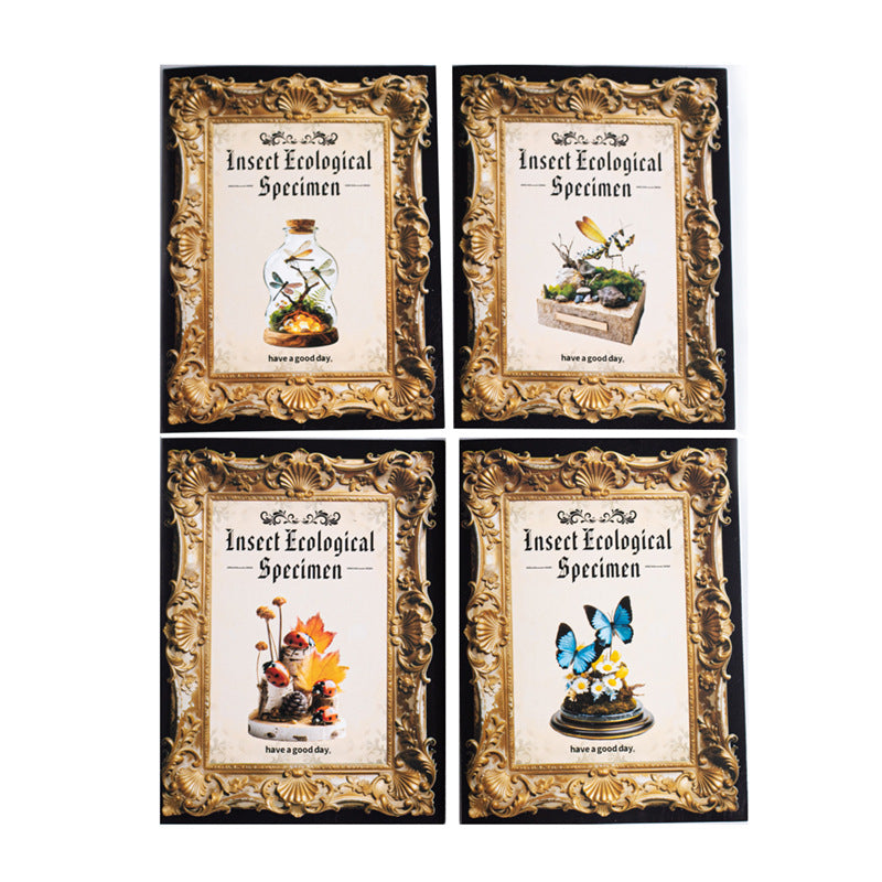 Journal PET sticker packs (Insect ecological specimens）10pcs/pack