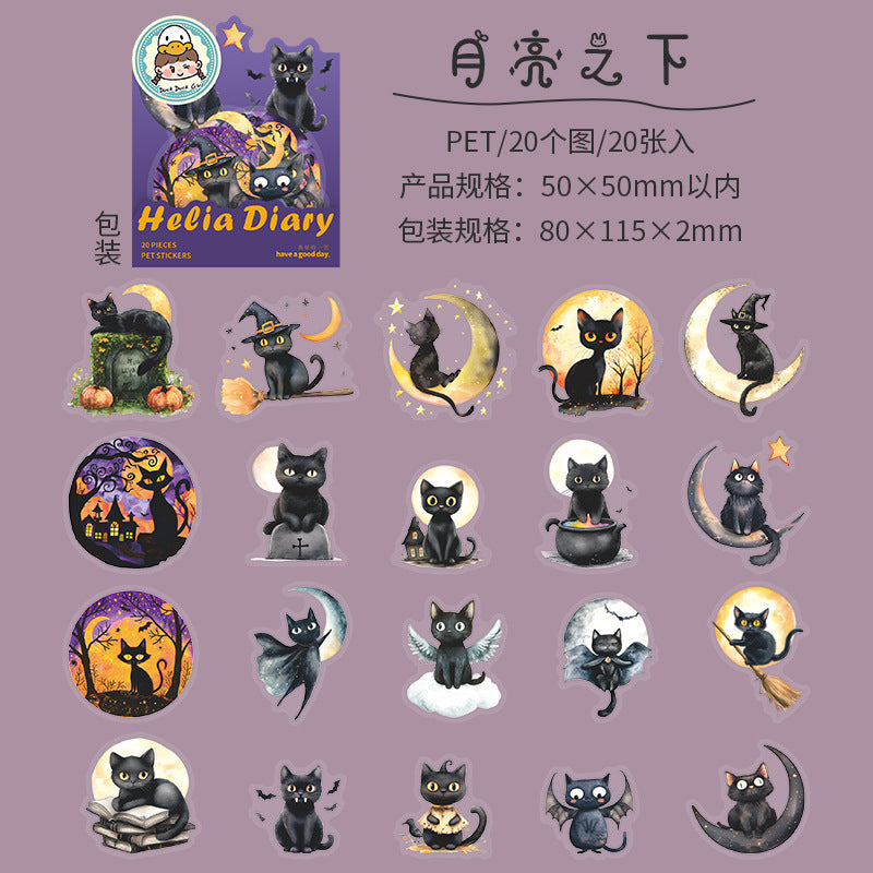 Journal sticker packs (Halloween)