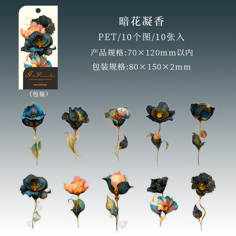 Journal PET sticker packs (10 pcs/pack)