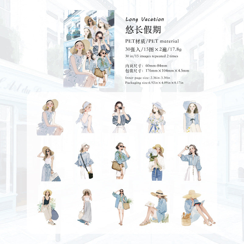 Journal PET sticker packs