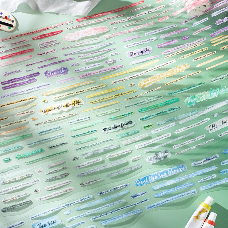 Journal PET tape (50mm*2m/roll)