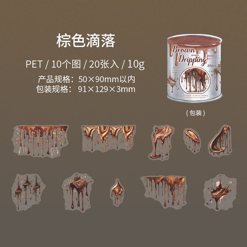 Journal sticker packs (Pigment Series）