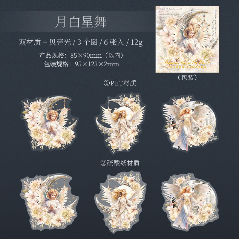 Journal sticker packs (PET and Sulfate paper material)