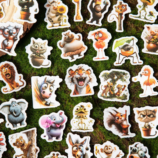 Journal sticker packs (Animal) 40pcs/pack