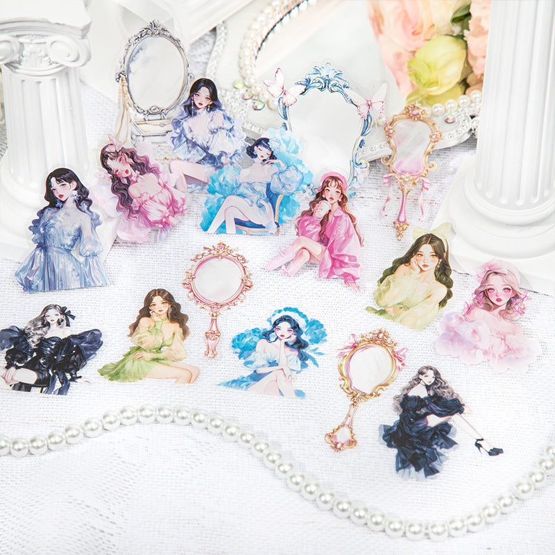 Journal sticker packs (Beautiful girl)