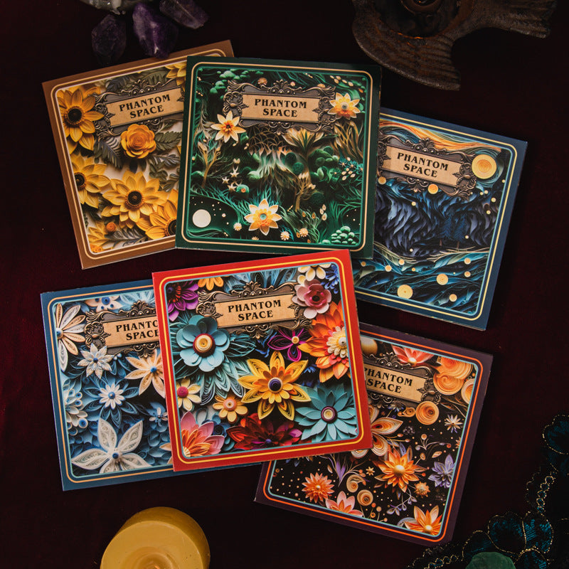 Journal Paper Pack (3D Fantasy Spac Theme)