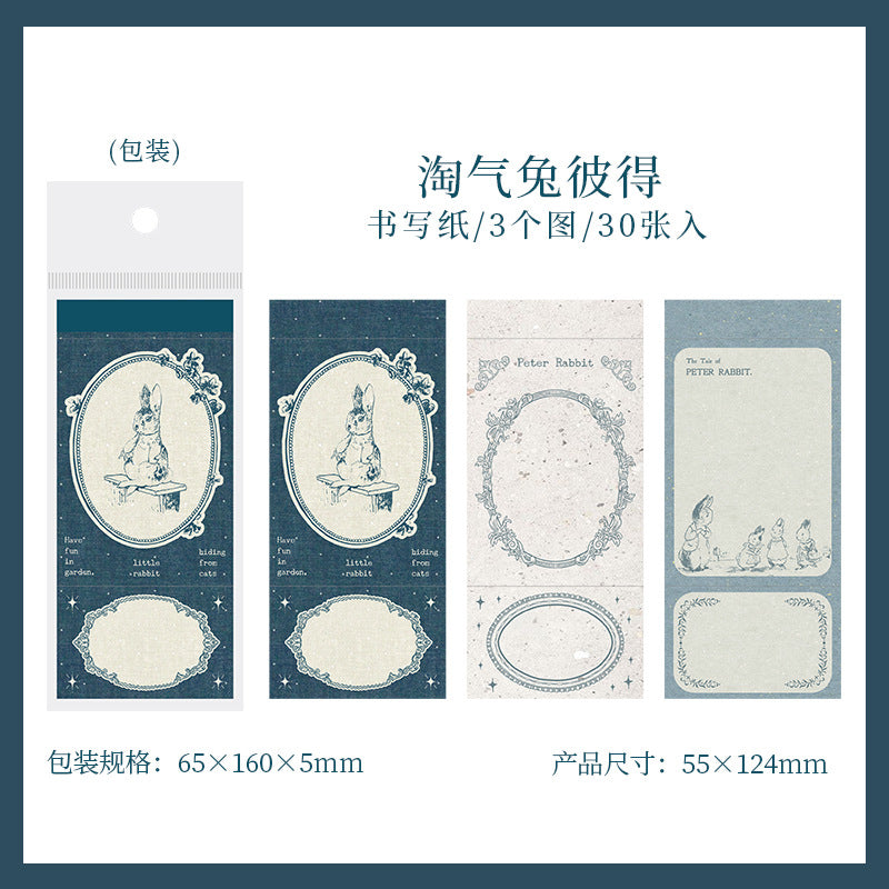 Notepad (Fairy Tale Series) 5.5*12.4cm (30sheets/pack)