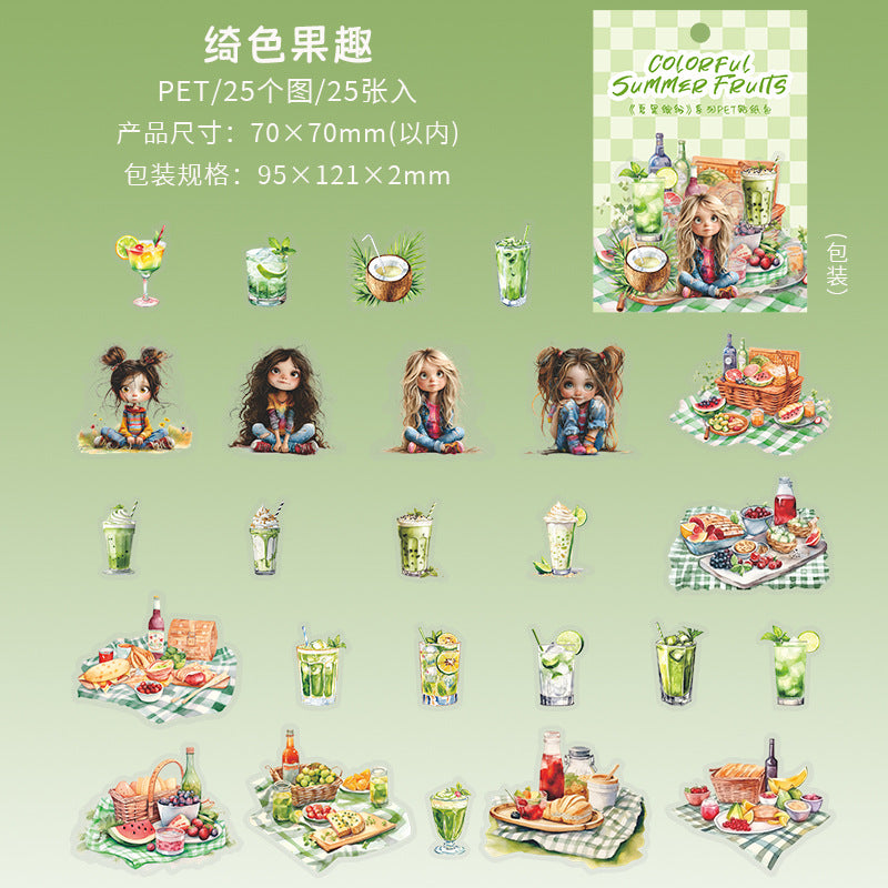 Journal PET sticker packs