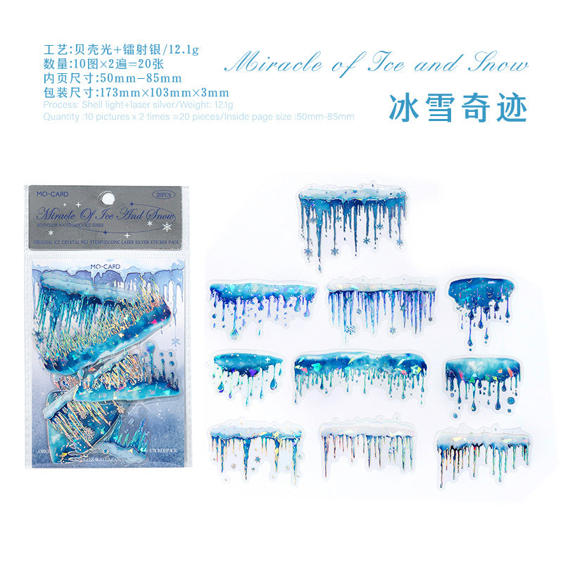 Journal sticker packs (Water)