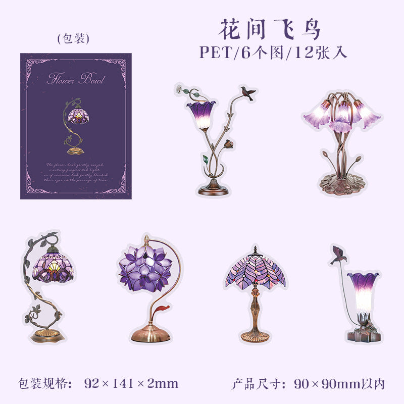 Journal PET sticker packs (Lighting Theme) 12pcs/pack
