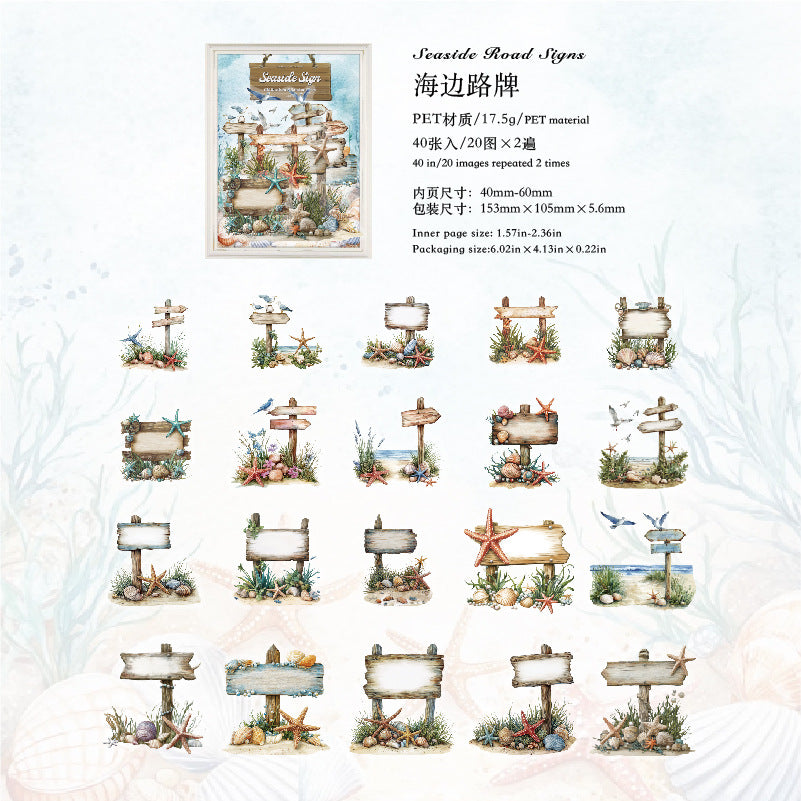 Journal PET sticker packs