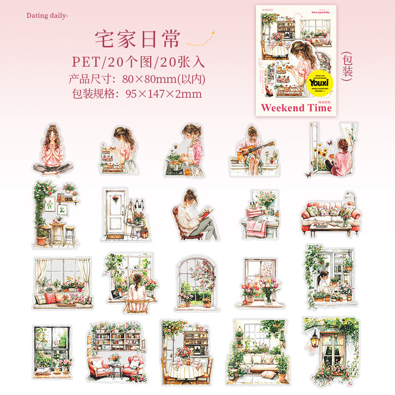 Journal PET sticker packs