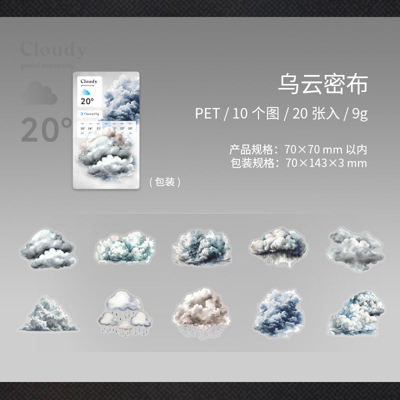 Journal sticker packs (meteorology)