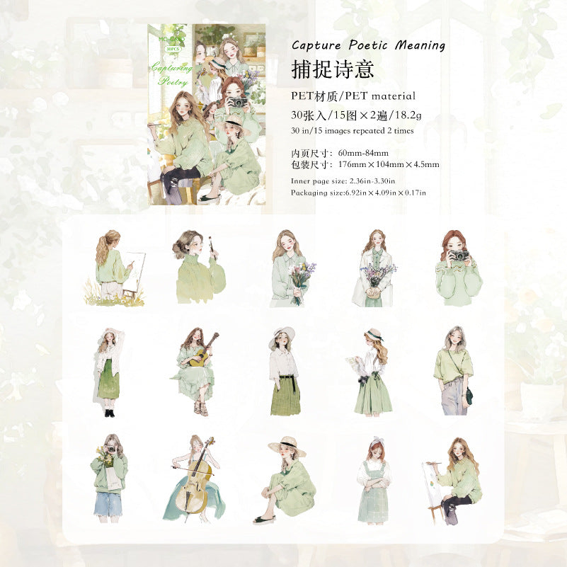 Journal PET sticker packs