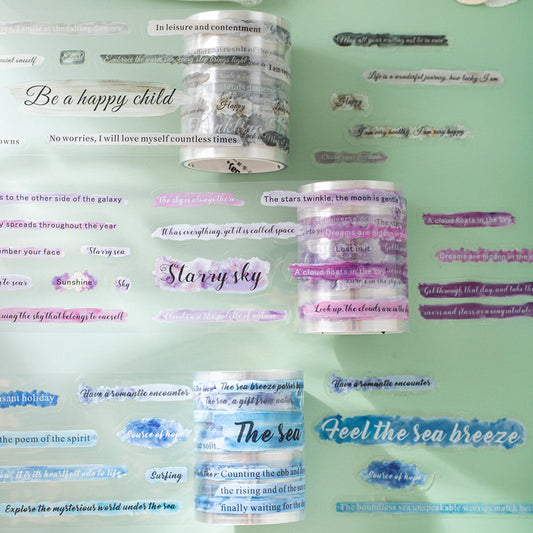 Journal PET tape (50mm*2m/roll)