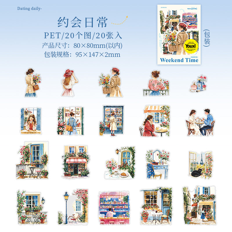 Journal PET sticker packs