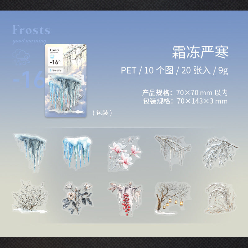 Journal sticker packs (meteorology)