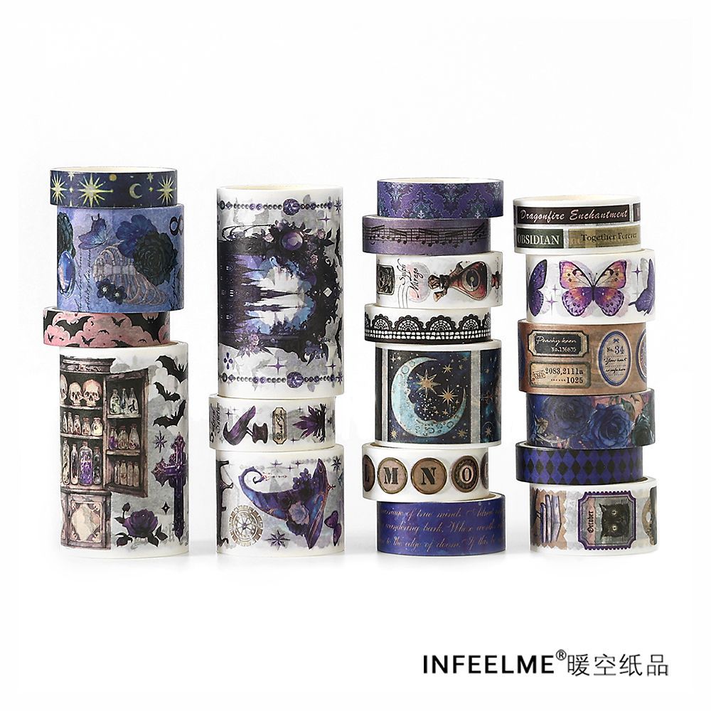 Journal Washi tape set (20 rolls/box)