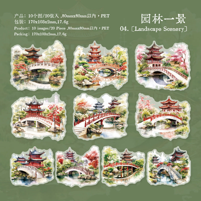 Journal sticker packs (Natural Garden Theme)