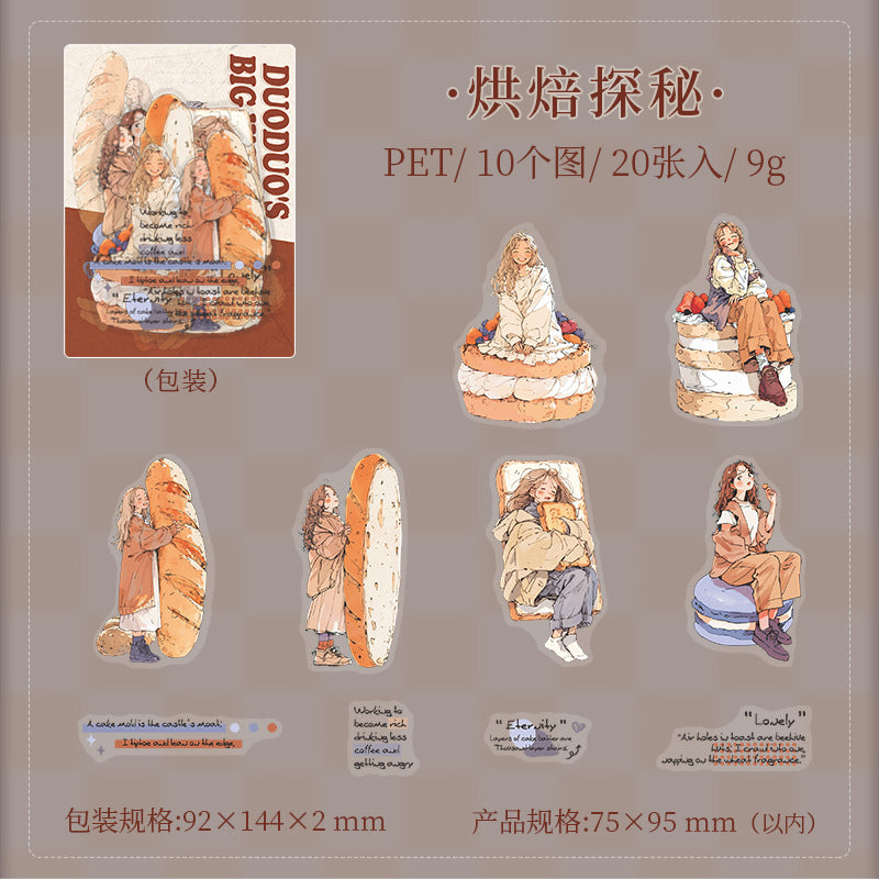 Journal PET sticker packs