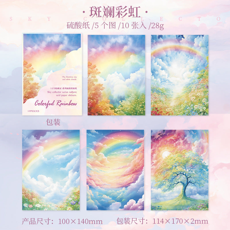 Journal sticker packs (Sky)