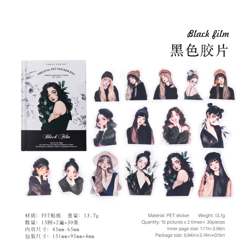 Journal PET sticker packs (Character)