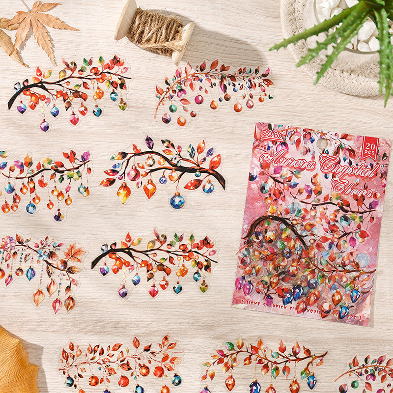 Journal PET sticker packs (Small colored lights)