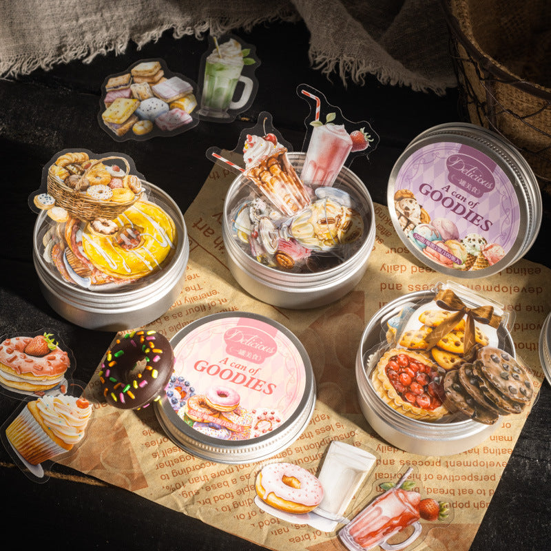 Journal sticker packs (Food Theme) 100pcs/box