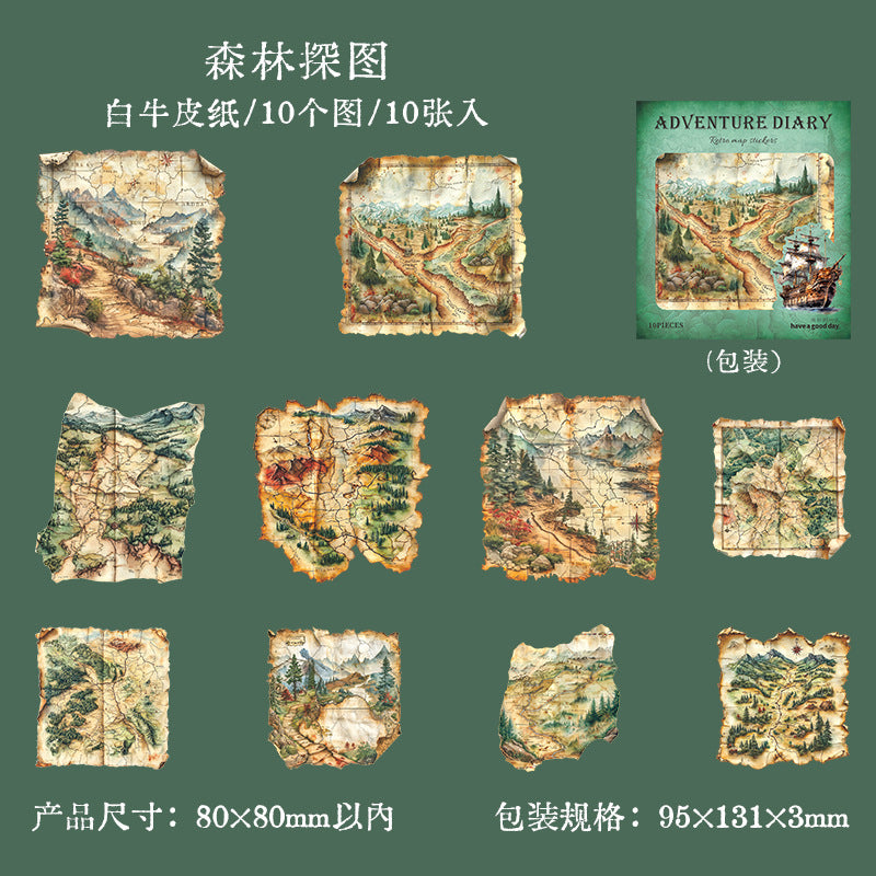 Journal paper packs (Adventure Diary Series）