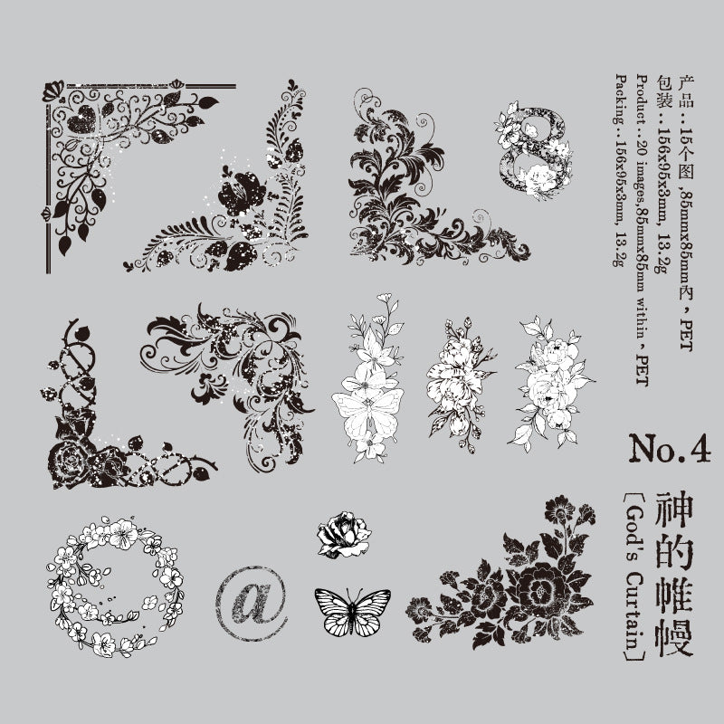 Journal sticker packs (Lace)