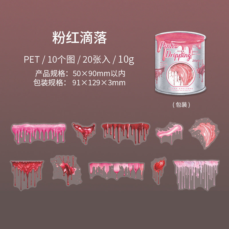 Journal sticker packs (Pigment Series）